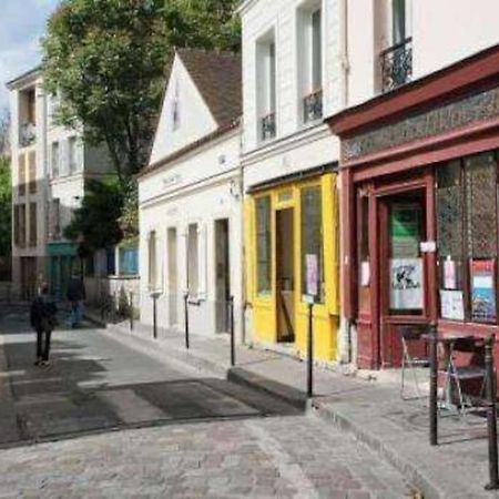 Studio Lumineux, Refait A Neuf, Metro Jourdain Paris Exteriör bild